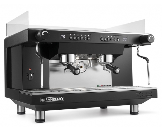 Кофемашина черная SANREMO Zoe Competition Sed Black 2Gr Кофеварки